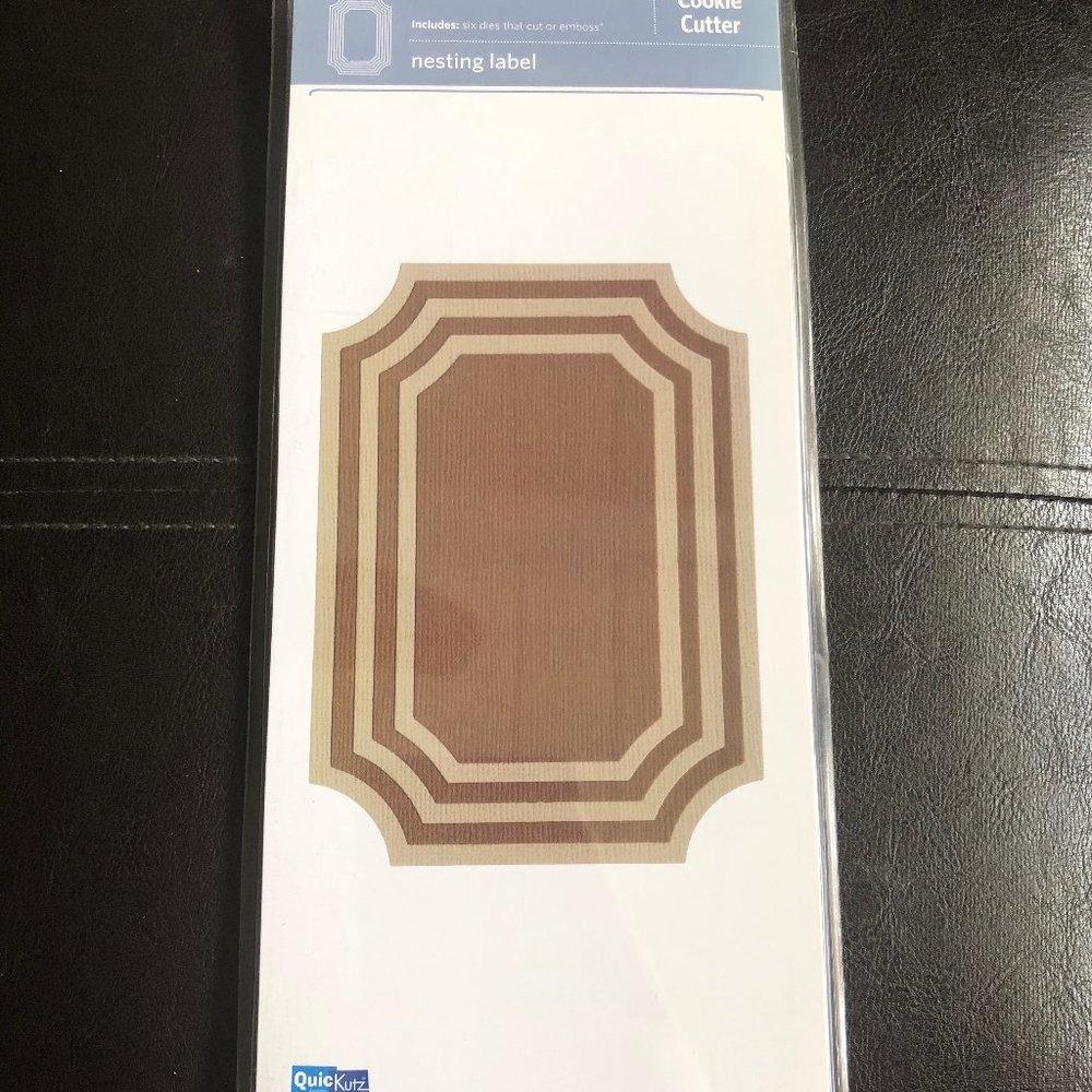QuickKutz Nesting Labels Die *EUC*